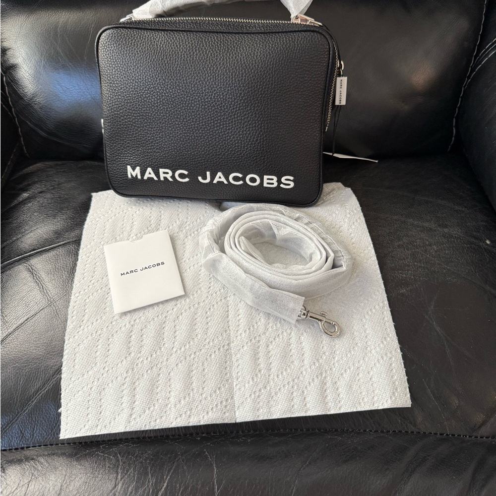 Marc Jacobs Black Lunch Box Purse